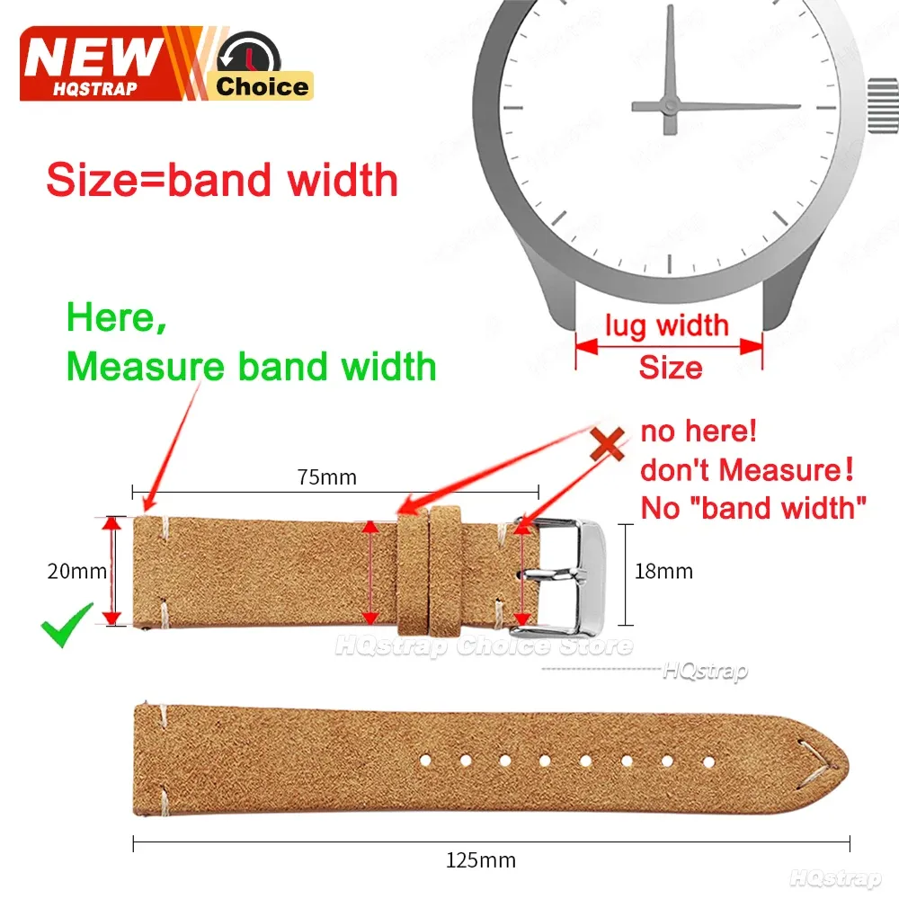 Bracelet daim souple 14 à 22 mm dégagement rapide