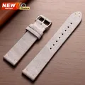 Bracelet daim souple 14 à 22 mm dégagement rapide – Couleur du bracelet light Grey