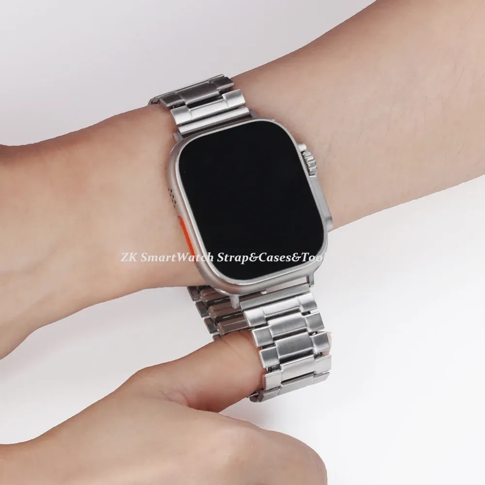 Bracelet élastique acier inoxydable 22 mm pour Seiko Huawei