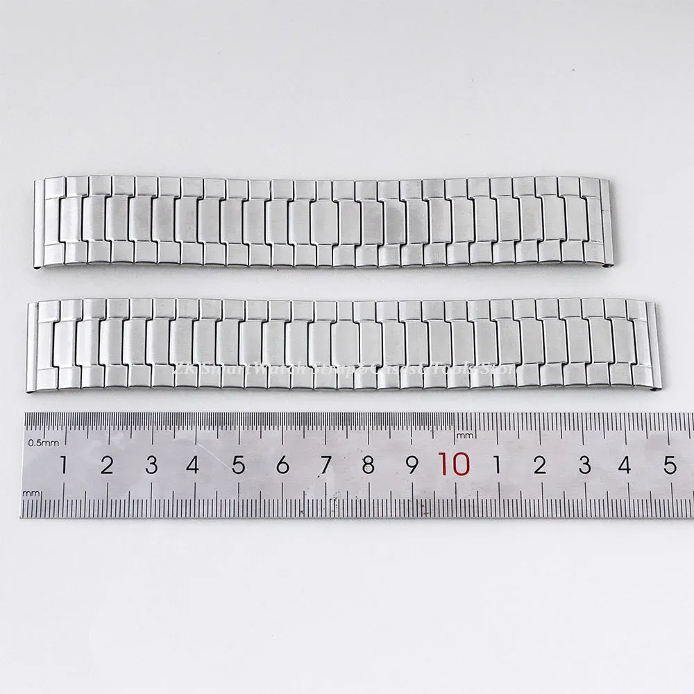 Bracelet élastique acier inoxydable 22 mm pour Seiko Huawei