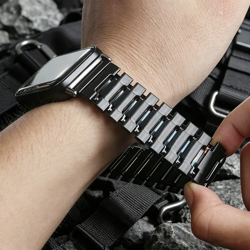 Bracelet élastique acier inoxydable pour Xiaomi Mi Band Redmi