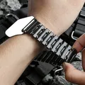 Bracelet élastique acier inoxydable pour Xiaomi Mi Band Redmi – Couleur du bracelet noir