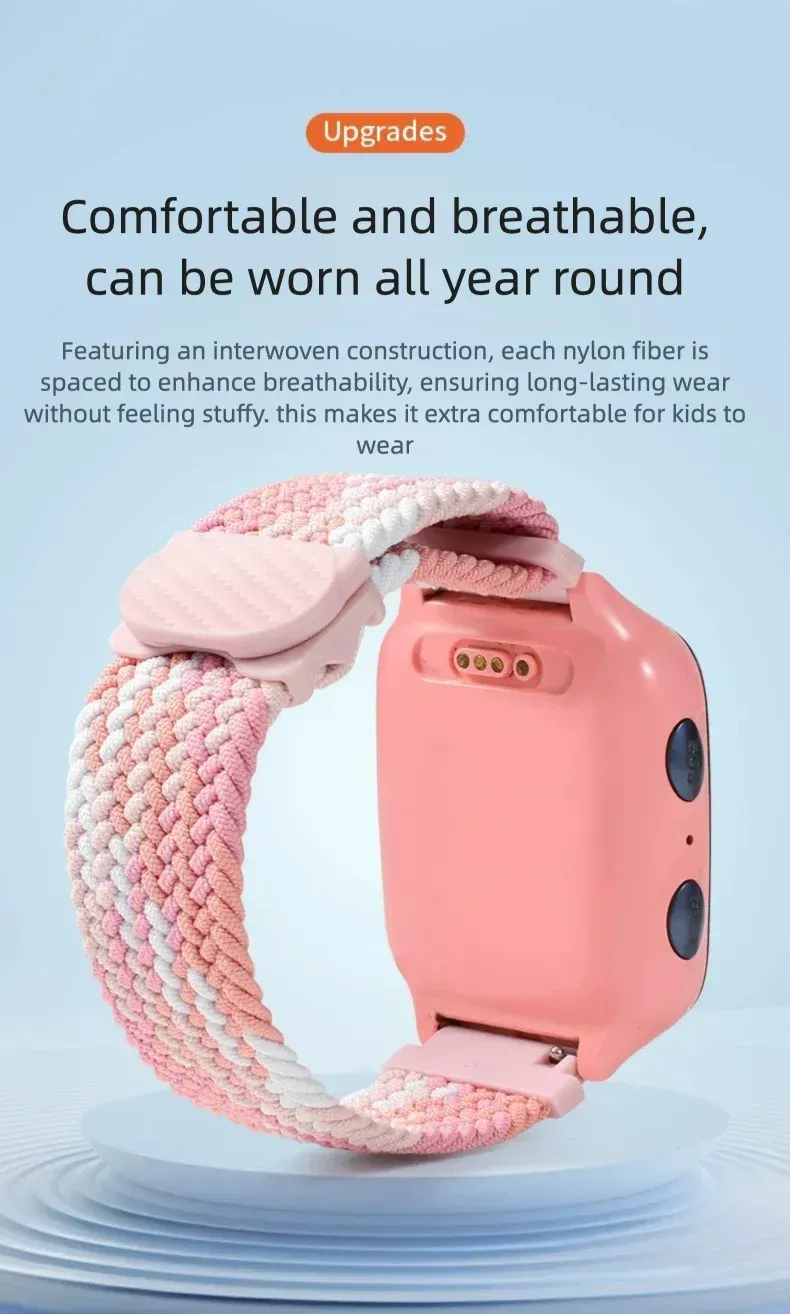 Bracelet enfant magnétique 15 à 17 mm pour montre connectée