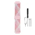 Bracelet enfant magnétique 15 à 17 mm pour montre connectée – Couleur Pink