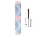 Bracelet enfant magnétique 15 à 17 mm pour montre connectée – Couleur Purple