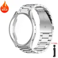 Bracelet et coque métal pour Samsung Galaxy Watch 40 à 47 mm – Couleur du bracelet Argent