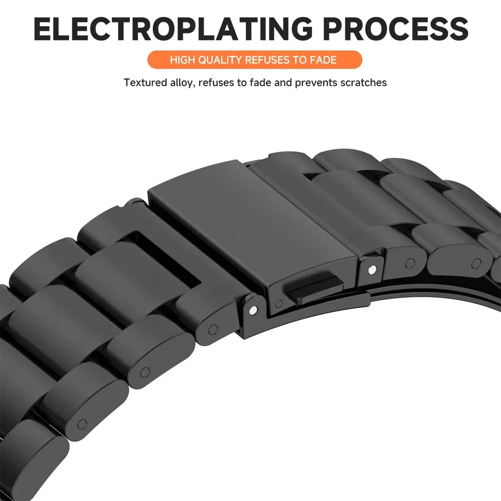 Bracelet et coque métal pour Samsung Galaxy Watch 40 à 47 mm