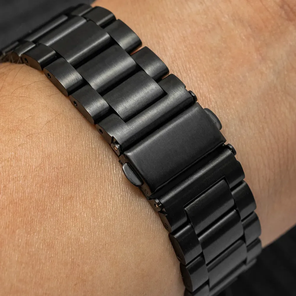 Bracelet et coque métal pour Samsung Galaxy Watch 40 à 47 mm