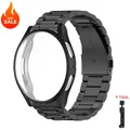 Bracelet et coque métal pour Samsung Galaxy Watch 40 à 47 mm – Couleur du bracelet noir