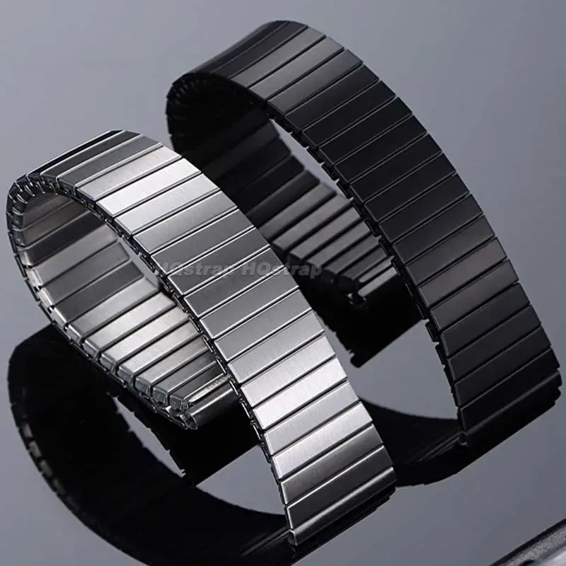 Bracelet extensible acier 20 mm pour Huawei et Galaxy
