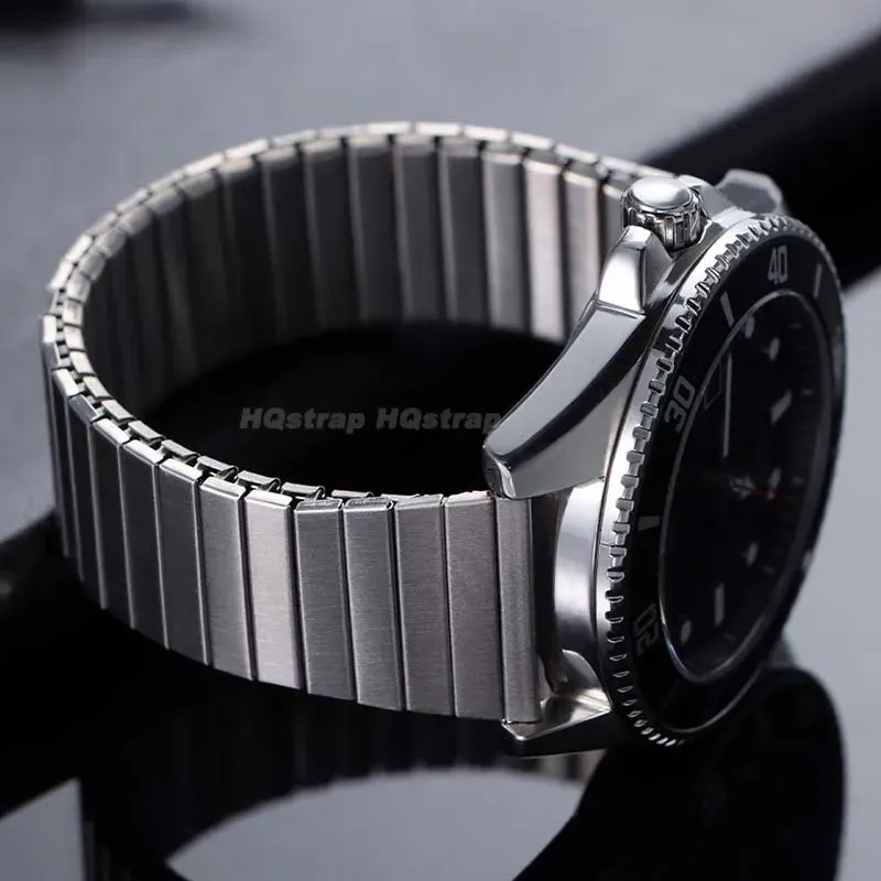Bracelet extensible acier 20 mm pour Huawei et Galaxy