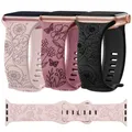 Bracelet floral pour Apple Watch 38 à 49 mm – 1