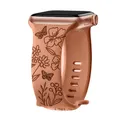 Bracelet floral pour Apple Watch 38 à 49 mm – Couleur du bracelet Brown 3