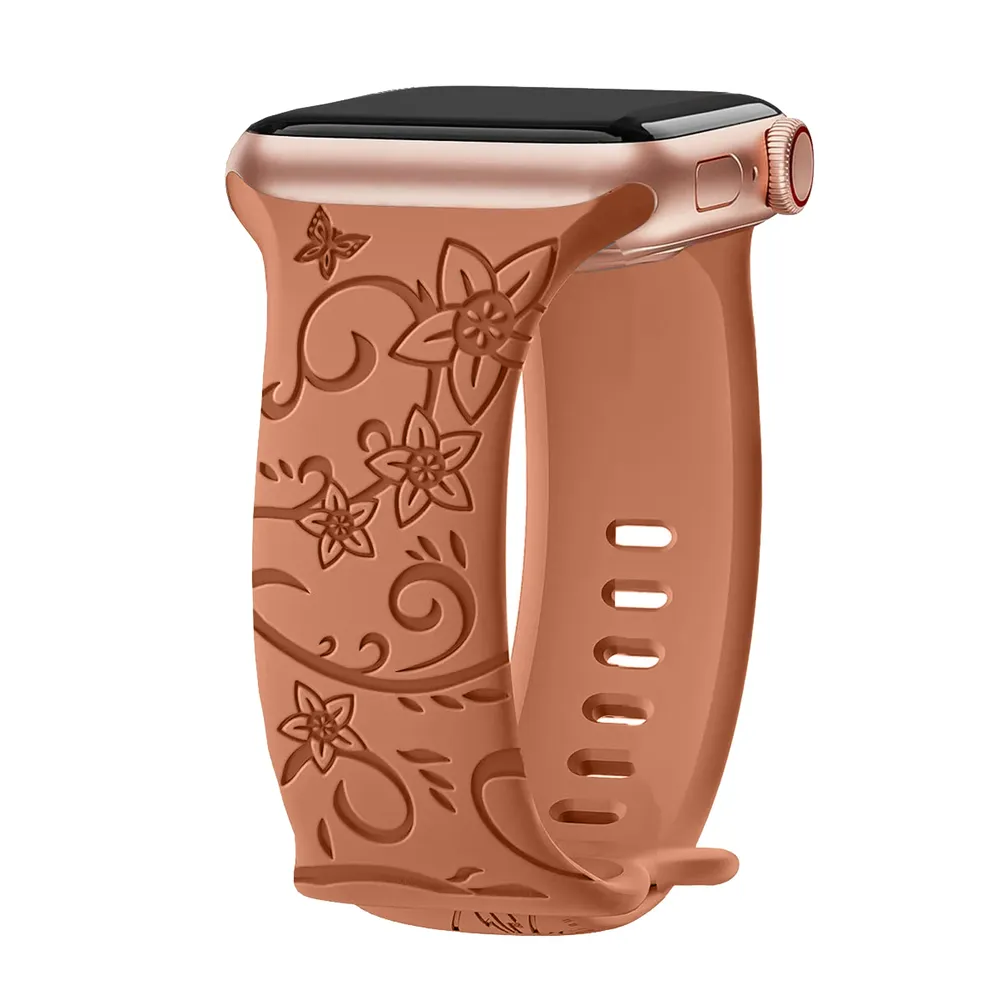Bracelet floral pour Apple Watch 38 à 49 mm