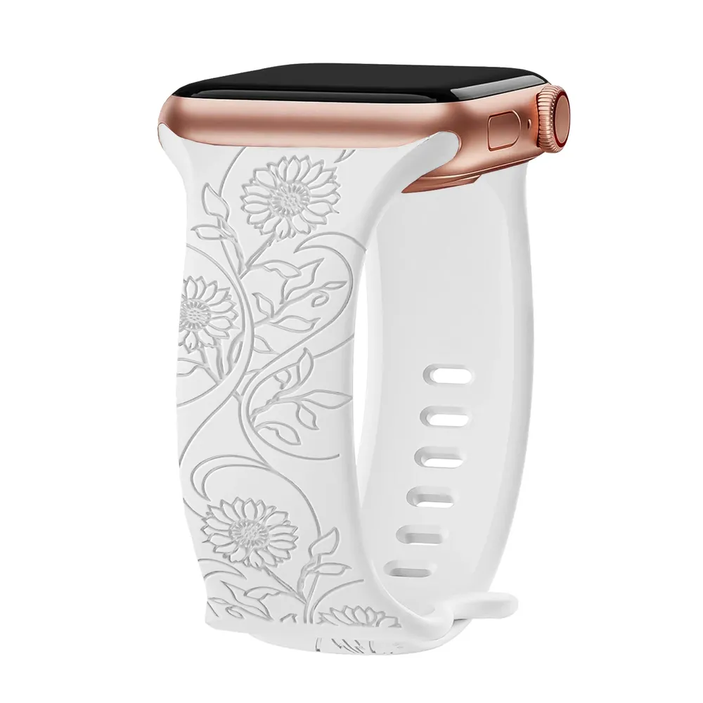 Bracelet floral pour Apple Watch 38 à 49 mm