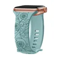 Bracelet floral pour Apple Watch 38 à 49 mm – Couleur du bracelet Sunflower Cactus