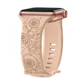 Bracelet floral pour Apple Watch 38 à 49 mm – Couleur du bracelet Sunflower Milk