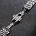 Bracelet inox 12 à 22 mm boucle papillon – 3