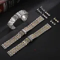 Bracelet inox 12 à 22 mm boucle papillon – 5