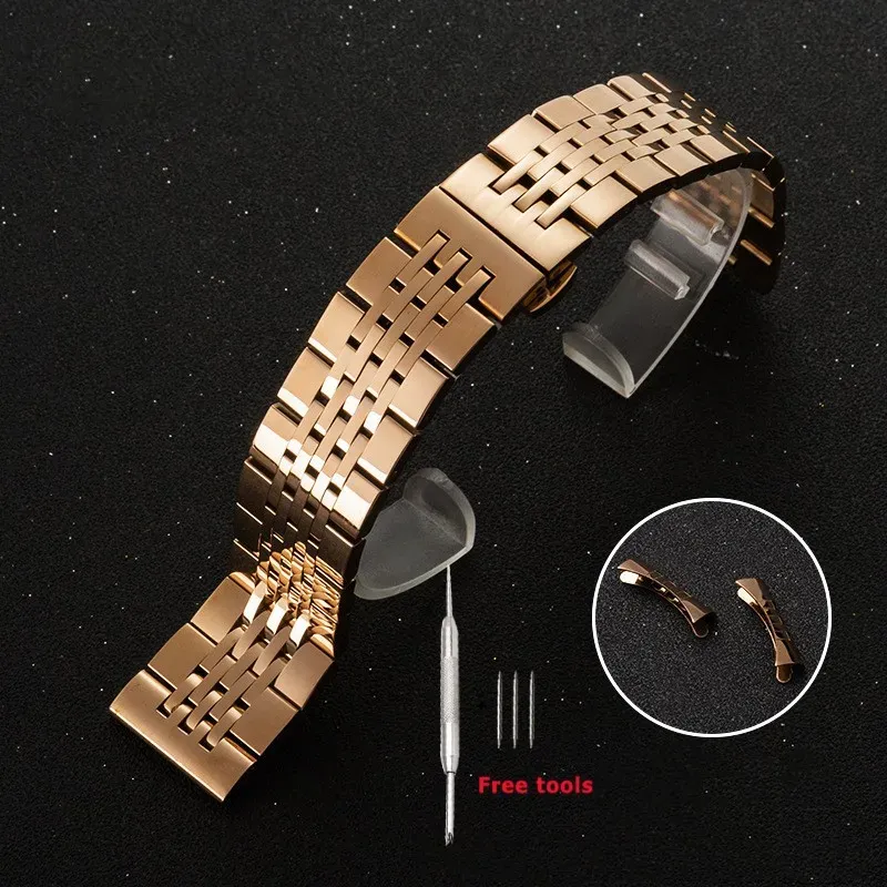 Bracelet inox 12 à 24 mm universel rapide