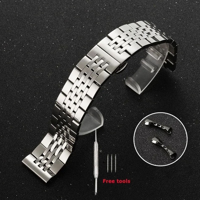 Bracelet inox 12 à 24 mm universel rapide