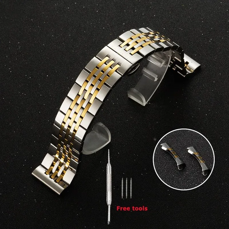 Bracelet inox 12 à 24 mm universel rapide