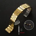 Bracelet inox 12 à 24 mm universel rapide – Couleur du bracelet Gold