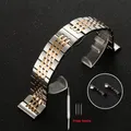 Bracelet inox 12 à 24 mm universel rapide – Couleur du bracelet Silver Rose Gold