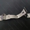 Bracelet inox 18 à 24 mm jubilé extrémité incurvée – 6
