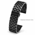 Bracelet inox 18 à 26 mm de remplacement universel – 4