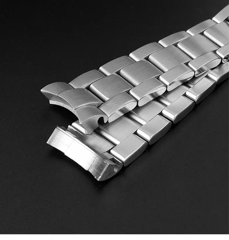Bracelet inox 20 à 21 mm fermoir GlideLock Rolex