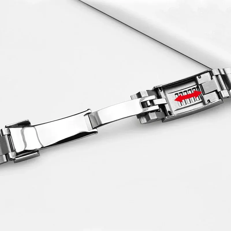 Bracelet inox 20 à 21 mm fermoir GlideLock Rolex