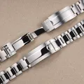 Bracelet inox massif 20 à 21 mm fermoir Glide Lock – 2
