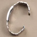Bracelet inox massif 20 à 21 mm fermoir Glide Lock – 3