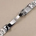 Bracelet inox massif 20 à 21 mm fermoir Glide Lock – 4