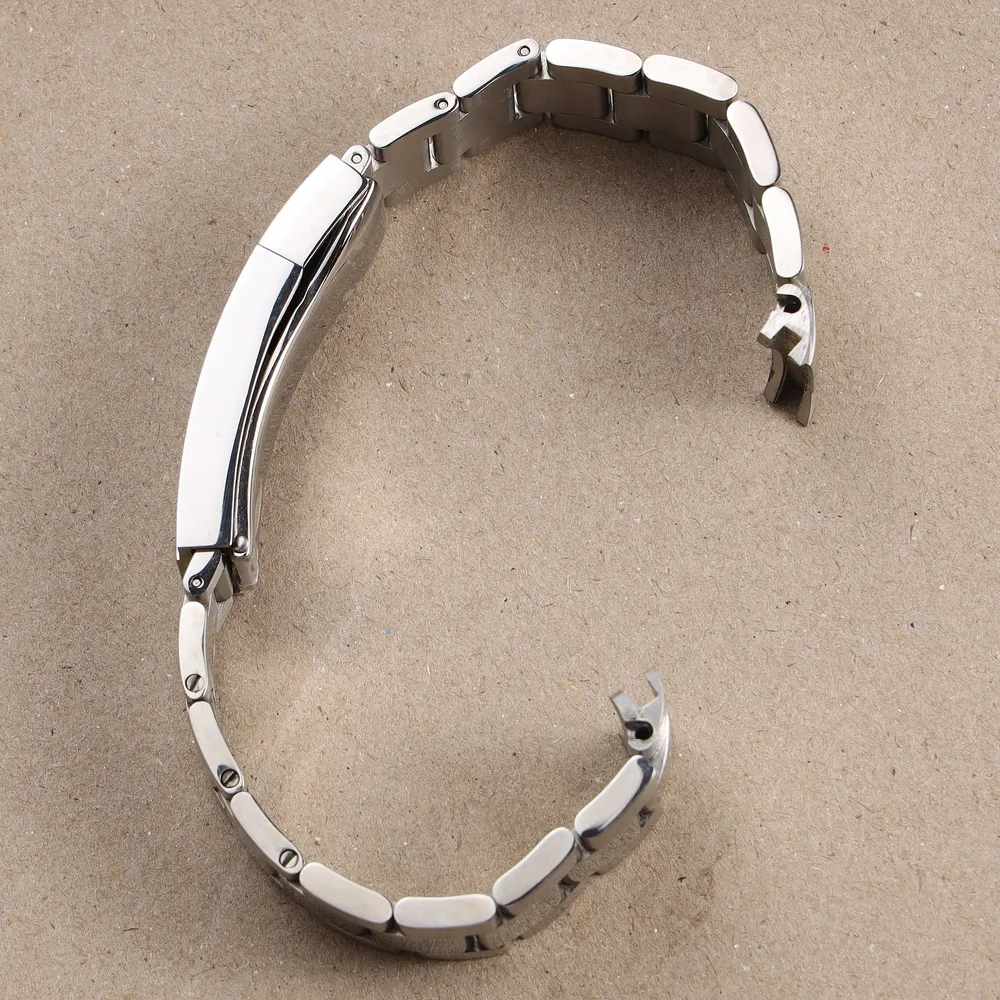 Bracelet inox massif 20 à 21 mm fermoir Glide Lock