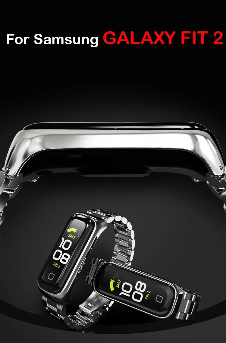 Bracelet magnétique métal pour Samsung Galaxy Fit 2