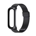 Bracelet magnétique métal pour Samsung Galaxy Fit 2 – Couleur du bracelet Snap Black