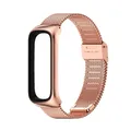 Bracelet magnétique métal pour Samsung Galaxy Fit 2 – Couleur du bracelet Snap rose gold