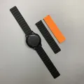 Bracelet magnétique silicone 20 et 22 mm Amazfit – Couleur du bracelet Black Orange