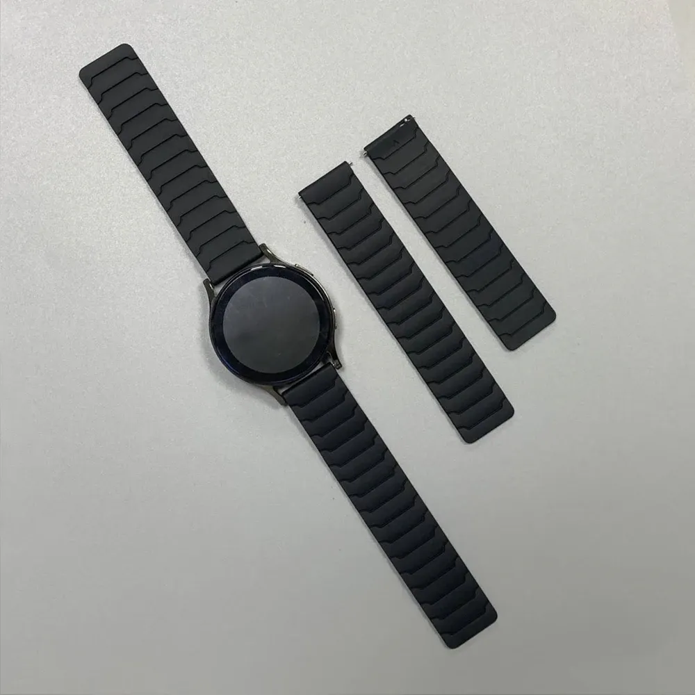 Bracelet magnétique silicone 20 et 22 mm Amazfit