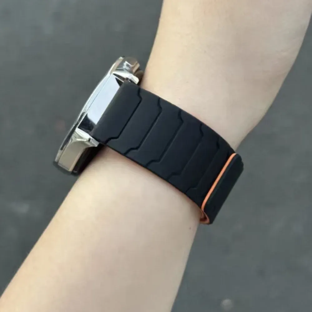 Bracelet magnétique silicone 20 et 22 mm Amazfit