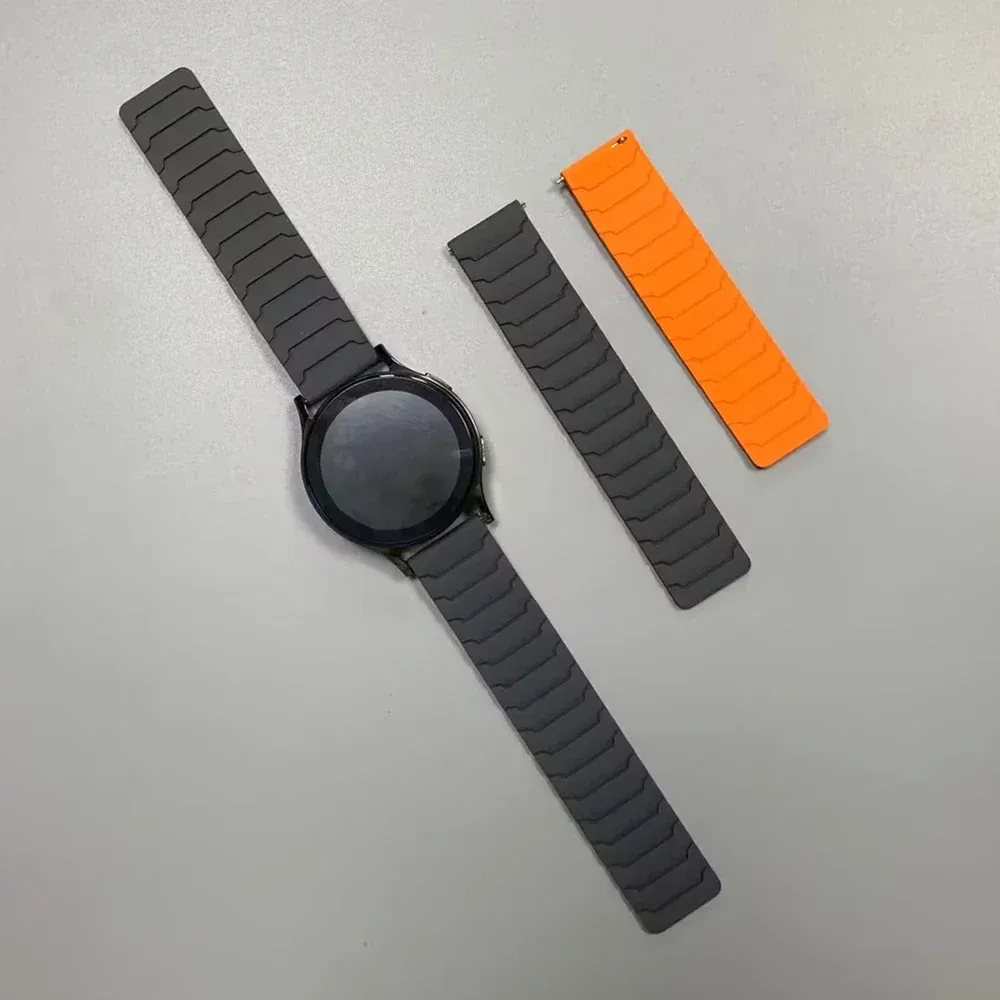Bracelet magnétique silicone 20 et 22 mm Amazfit