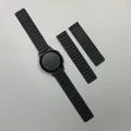 Bracelet magnétique silicone 20 et 22 mm Amazfit – Couleur du bracelet noir