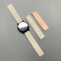 Bracelet magnétique silicone 20 et 22 mm Amazfit – Couleur du bracelet Starlight Pink