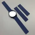 Bracelet magnétique silicone 20 et 22 mm Garmin Amazfit – Couleur du bracelet Blue