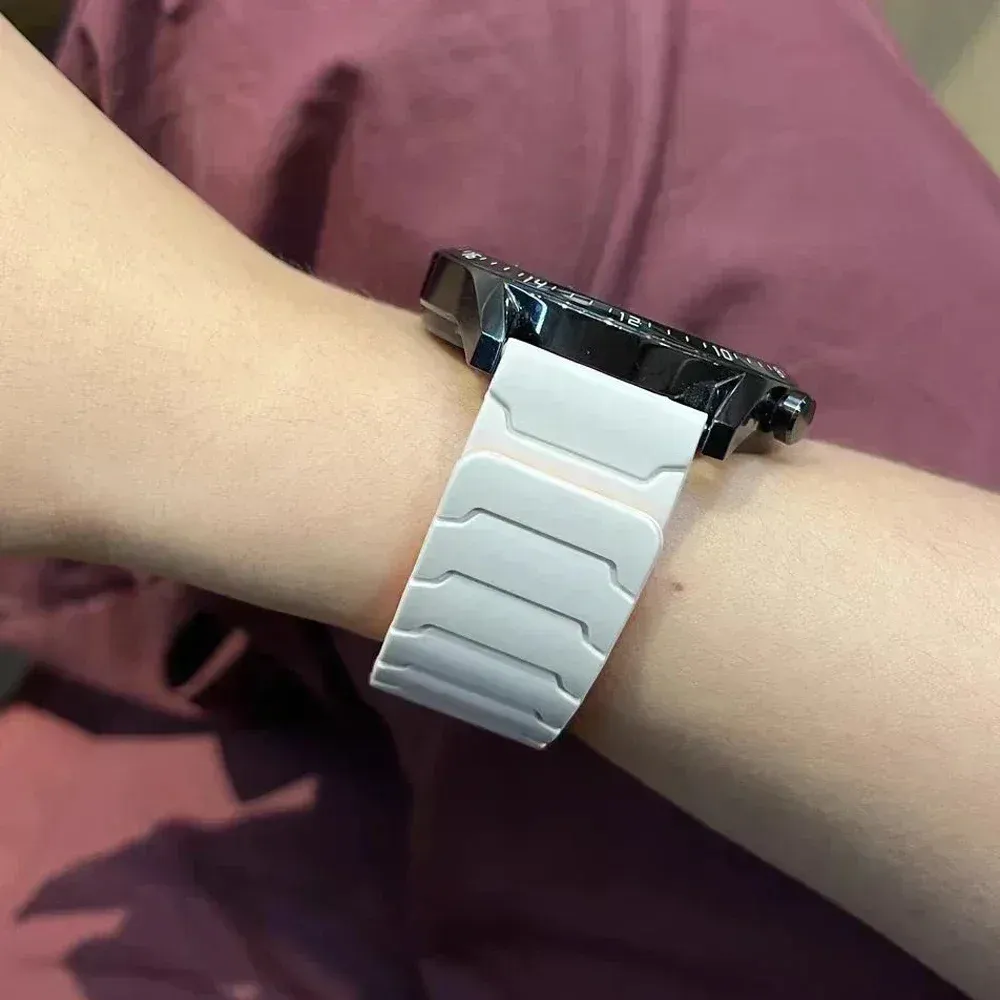 Bracelet magnétique silicone 20 et 22 mm Garmin Amazfit