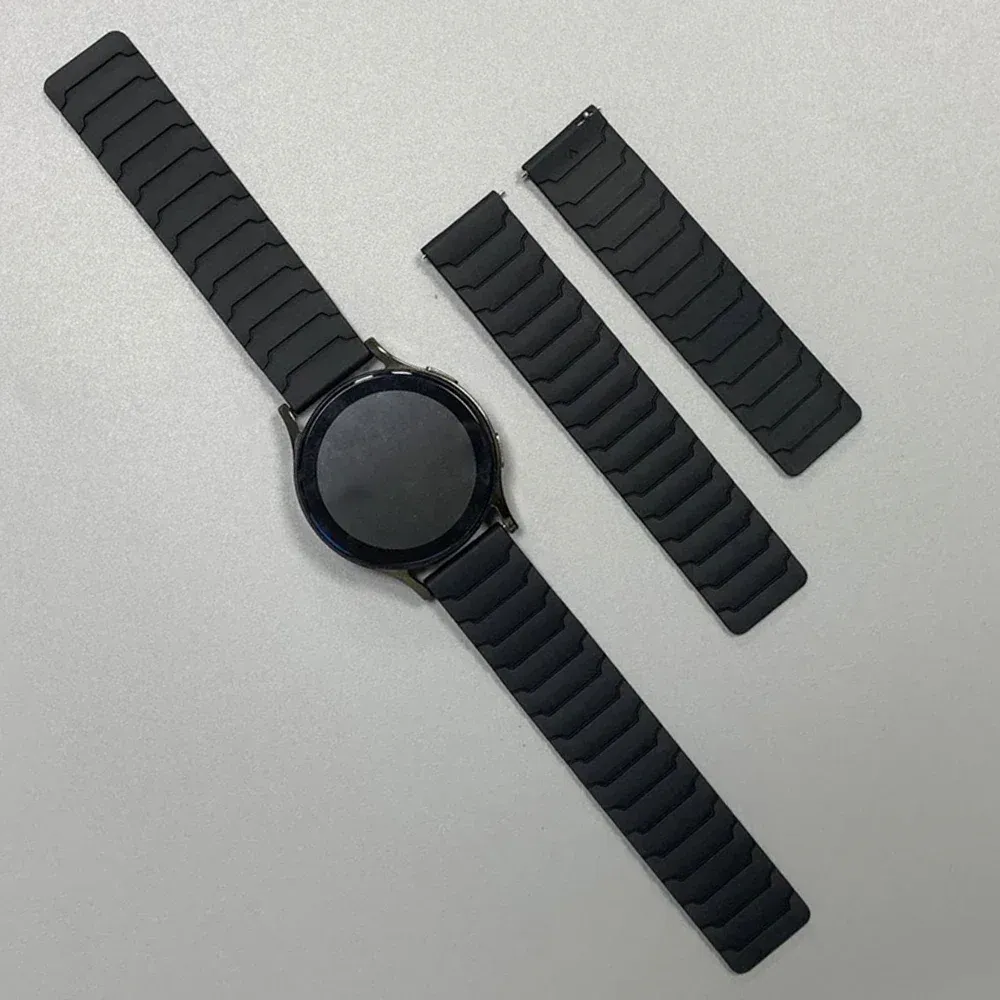 Bracelet magnétique silicone 20 et 22 mm Garmin Amazfit