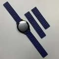 Bracelet magnétique silicone 20 et 22 mm Garmin Amazfit – Couleur du bracelet Midnight Blue
