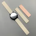 Bracelet magnétique silicone 20 et 22 mm Garmin Amazfit – Couleur du bracelet Starlight Pink